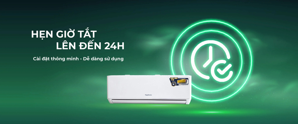 Máy lạnh Nagakawa NS-C18R2T30 treo tường 2 HP 18000 Btu