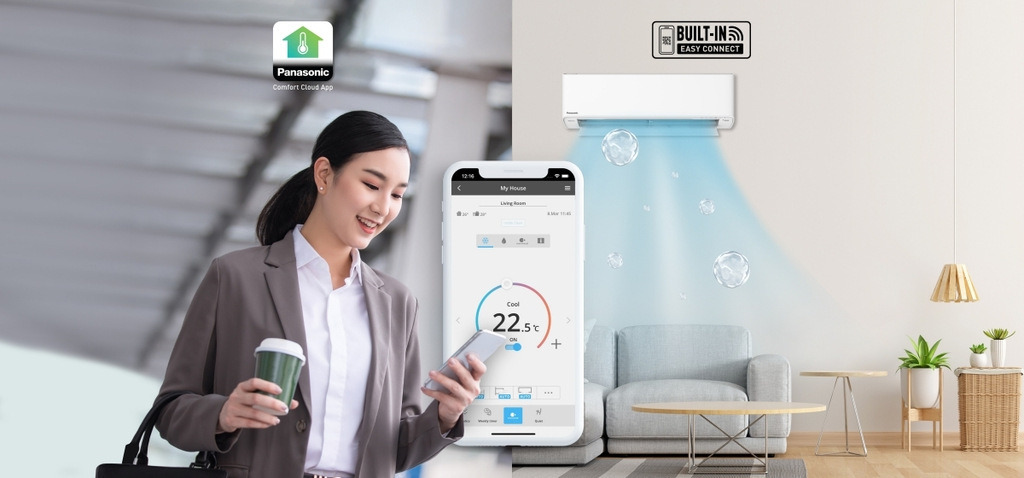 Máy lạnh Panasonic CU/CS-RU18ZKH-8 treo tường 2 HP inverter