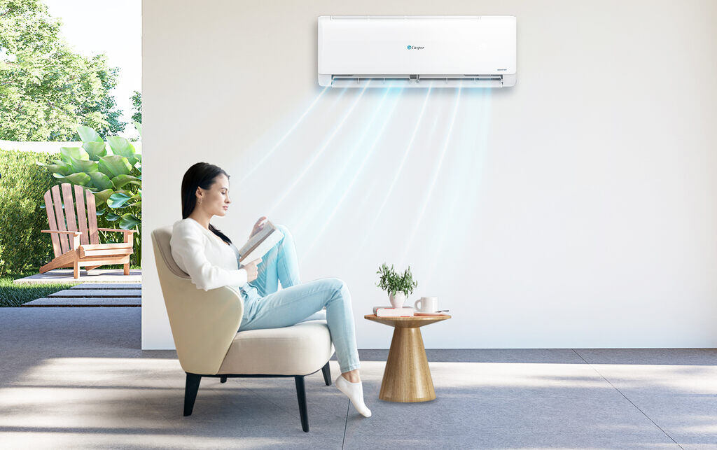 Máy lạnh Casper TC-12IS36 treo tường 1.5 HP 12000 Btu inverter