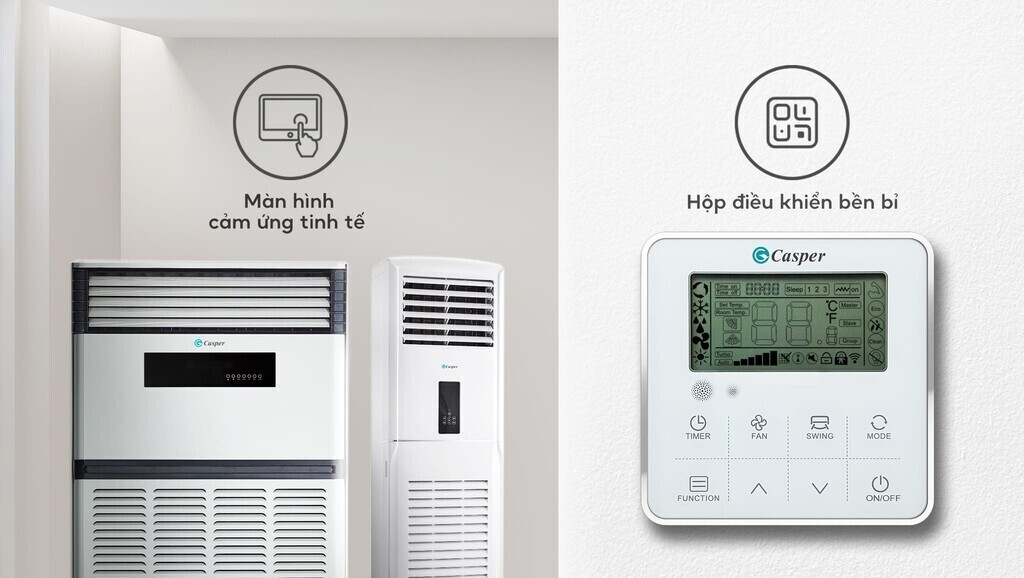 Máy lạnh Casper FC-18TL22 tủ đứng 2 HP 18000 Btu